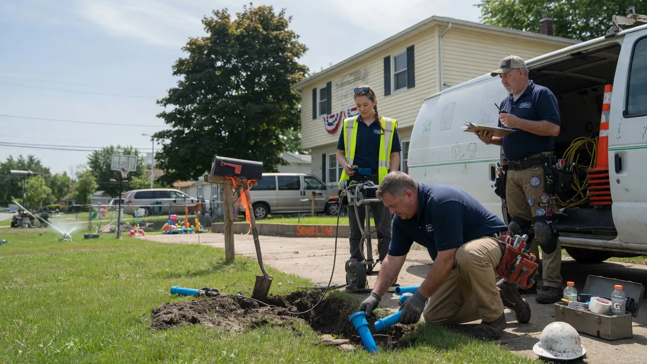 Slab Leak Repair in Crown City, OH near me